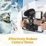 Zeadio Smartphone Video Rig, Grip Stabilizer Cellphone Tripod Mount Holder Fit for iPhone, Sumsung, Sony, LG, Huawei, and All Phones Zeadio Smartphone Video Rig, Grip Stabilizer Cellphone Tripod Mount Holder Fit for iPhone, Sumsung, Sony, LG, Huawei, and All Phones