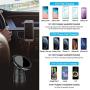 360° Rotation Car Qi Wireless Charger, Magnetic Car Charger, Car Vent Cell Phone Holder, Compatible with iPhone 11 Pro Max, Xs, Xr, X, 8/8 Plus, Samsung S7/S8+/Note 7and More