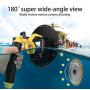 TELESIN Gopro Dome Port for GoPro Hero8 Black, Underwater 6 inches GoPro Diving Dome Port with Waterproof Cover Case + Floating Bobber Handle + Trigger for GoPro Hero 8 Black
