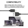 iPhone Charger, Lightning Cables, MFi Certified Cable 6Pack 3FT 3FT 3FT 6FT 6FT 10FT Extra Long Nylon Braided USB Fast Charging& Syncing Cord Compatible with iPhone/XS/XR/X/8/8Plus/7/7Plus/6S and More iPhone Charger, Lightning Cables, MFi Certified Cable 6Pack 3FT 3FT 3FT 6FT 6FT 10FT Extra Long Nylon Braided USB Fast Charging& Syncing Cord Compatible with iPhone/XS/XR/X/8/8Plus/7/7Plus/6S and More