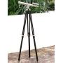 Brass Telescope Floor Standing Tripod Base Nautical Decor 45