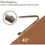 SAMDI Wood Cell Phone Stand, Smartphone Wood Dock for iPhone 7 8 X Plus, Samsung Galaxy S5 S7 S6, Android - (Black Walnut)