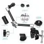 11" Adjustable Robust Articulating Friction Magic Arm , DSLR / Mirrorless / Action Camera / Camcorder / Smartphone / LCD Monitor Video Vlog Rig w/ Clamp Holder Mounts Kit fit for GoPro iPhone Arlo etc 11" Adjustable Robust Articulating Friction Magic Arm , DSLR / Mirrorless / Action Camera / Camcorder / Smartphone / LCD Monitor Video Vlog Rig w/ Clamp Holder Mounts Kit fit for GoPro iPhone Arlo etc