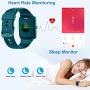 Willful Smart Watch for Android Phones and iOS Phones Compatible iPhone Samsung, IP68 Swimming Waterproof Smartwatch Fitness Tracker Fitness Watch Heart Rate Monitor Smart Watches for Men Women Green