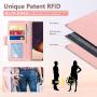 FYY [Resist Harmful Organism] [RFID Blocking] Case for Samsung Galaxy Note 20 Ultra 6.9", PU Leather Wallet Case with [Kickstand Function] and[Card Holder] for Galaxy Note 20 Ultra 6.9" Rose Gold