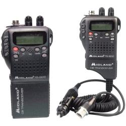 Midland Radio 75-822 Portable Mobile CB Radio, Large LCD Display, Keypad Lock, Plug and Play, Rugged Construction, Up To 40 Channels