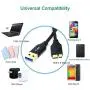 Besgoods 2-Pack 1.5 ft/50cm Short Braided Super Speed Micro USB 3.0 Cable - USB Type A Male to Micro B Cable for External Hard Drive, Samsung Galaxy S5, Galaxy Note 3, Black Besgoods 2-Pack 1.5 ft/50cm Short Braided Super Speed Micro USB 3.0 Cable - USB Type A Male to Micro B Cable for External Hard Drive, Samsung Galaxy S5, Galaxy Note 3, Black