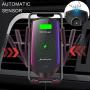 Wireless Car Charger Mount,Windshield Dash Air Vent Phone Holder Compatible iPhone 11/11 Pro/11 Pro Max/Xs MAX/XS/XR/X/8/8+,Samsung S10/S10+/S9/S9+/S8/S8+