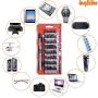 GANGZHIBAO 90pcs Electronics Repair Tool Kit Professional, Precision Screwdriver Set Magnetic for Fix Open Pry Cell Phone, Apple iPhone, Computer, PC, Laptop, Tablet, iPad, Macbook with Portable Bag