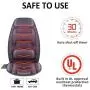 Snailax Massage Seat Cushion with Heat - Extra Memory Foam Support Pad in Neck and Lumbar,10 Vibration Massage Motors, 3 Heating Pad, Back Massager for Back Pain Relief, Massage Chair Pad for Car Snailax Massage Seat Cushion with Heat - Extra Memory Foam Support Pad in Neck and Lumbar,10 Vibration Massage Motors, 3 Heating Pad, Back Massager for Back Pain Relief, Massage Chair Pad for Car
