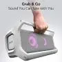LG PK7W XBOOM Go Water-Resistant Wireless Bluetooth Party Speaker with Up To 22 Hours Playback - White LG PK7W XBOOM Go Water-Resistant Wireless Bluetooth Party Speaker with Up To 22 Hours Playback - White