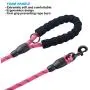 ladoogo 2 Pack 5 FT Heavy Duty Dog Leash with Comfortable Padded Handle Reflective Dog leashes for Medium Large Dogs ladoogo 2 Pack 5 FT Heavy Duty Dog Leash with Comfortable Padded Handle Reflective Dog leashes for Medium Large Dogs