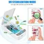 HXS Cell Phone Sanitizer,Sterilizer for Smart Phone, Cell Phone Cleaner Portable Phone Cleaning Box for iPhone, Android Mobile Phone, Watches, Keys HXS Cell Phone Sanitizer,Sterilizer for Smart Phone, Cell Phone Cleaner Portable Phone Cleaning Box for iPhone, Android Mobile Phone, Watches, Keys
