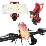 Keenso Bike Mobile Phone Bracket - Universal Bike Mobile Phone Bracket Red Silicone Mountain Bicycle GPS Navigator Stand Keenso Bike Mobile Phone Bracket - Universal Bike Mobile Phone Bracket Red Silicone Mountain Bicycle GPS Navigator Stand