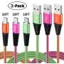Micro USB Cable 10FT 3-Pack,Long Android Charger Cable Nylon Braided Cell Phone Charger Android Fast Charging Cord Compatible with Samsung Galaxy S6 S7 Edge J7,LG,HTC,Motorola,Sony,Xbox,PS4,Bynccea Micro USB Cable 10FT 3-Pack,Long Android Charger Cable Nylon Braided Cell Phone Charger Android Fast Charging Cord Compatible with Samsung Galaxy S6 S7 Edge J7,LG,HTC,Motorola,Sony,Xbox,PS4,Bynccea