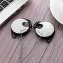 Festnight 3.5mm Wired Gaming Headset On-Ear Sports Headphones Ear-Hook Music Earphones w/Microphone in-line Control for Smartphones Tablet Laptop Desktop PC