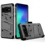 ZIZO Bolt Series for Galaxy S10 Case with Kickstand Holster Lanyard - Gun Metal Gray ZIZO Bolt Series for Galaxy S10 Case with Kickstand Holster Lanyard - Gun Metal Gray