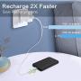 5000mah Portable Battery Charger for Cell Phones, Slim Pocket Size Phone Charger Battery Pack Portable with Dual USB 2A Compatible with iPhone 6, 7, 8, Xs, Xs Max, Xr and Other Smart Devices