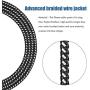JR TECHNIK iPhone Charger, Lightning Cable MFi Certified High-Speed Charging Cord Lightning to USB A iPhone Charger Cable