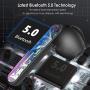 slitinto Wireless Earbuds Bluetooth 5.0 Earphones, IPX7 Waterproof Bluetooth Earbuds with 30H Playtime, TWS Stereo in-Ear Sports Headset with Charging Case, Mic, Touch Control for Running/Workout
