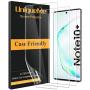[3 Pack] UniqueMe Screen Protector Compatible with Samsung Galaxy Note 10 Plus/Samsung Galaxy Note 10+ / Note 10 Plus 5G,[Fingerprint Available] TPU Film