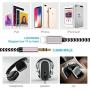 [Apple MFi Certified] iPhone to 3.5mm Car AUX Cable, [3.3FT/1M] Lightning to 3.5mm Audio Stereo Nylon Cord Compatible for iPhone 11/11 Pro/XS/XR/X 8 7, iPad to Home Stereo, Speaker, Headphone (Sliver)