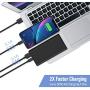Portable Charger Power Bank 25800mAh [Newest Black-Red Fashion Design] High Capacity External Battery Pack with LED Status Indicator, 2 USB Ports Power Bank for Smart Phones,Tablet and More