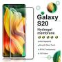 [2 Pack] Yersan Samsung Galaxy S20 Screen Protector, (Ultrasonic Fingerprint Compatible) (3D Full Edge Covered) Anti-Scratch Case Friendly HD Clear Protective Film for Samsung Galaxy S20 5G (6.2 Inch)