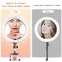 10" RGB Selfie Ring Light, NaCot LED Large Ring Light with Tripod & Phone Holder, Multicolor Studio Light with 13 Brightness and Camera Remote for Photography, YouTube and Studio 10" RGB Selfie Ring Light, NaCot LED Large Ring Light with Tripod & Phone Holder, Multicolor Studio Light with 13 Brightness and Camera Remote for Photography, YouTube and Studio