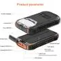 Xiyihoo Solar Charger 26800mAh, Solar Power Bank Portable Solar Panel Charger with 18 LEDs Flashlight 3 Output Ports Waterproof External Backup Battery for Outdoor Camping Hiking iOS Android (Orange) Xiyihoo Solar Charger 26800mAh, Solar Power Bank Portable Solar Panel Charger with 18 LEDs Flashlight 3 Output Ports Waterproof External Backup Battery for Outdoor Camping Hiking iOS Android (Orange)