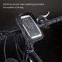 ZJchao Cycling Phone Bag, Mountain Bike Waterproof Bicycle Handlebar Cycling Cell Phone Bag 6.0 Touchscreen Black