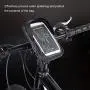 ZJchao Cycling Phone Bag, Mountain Bike Waterproof Bicycle Handlebar Cycling Cell Phone Bag 6.0 Touchscreen Black