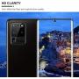 [2+2] HATOSHI for Samsung Galaxy S20 Ultra 5G (6.9-inch), 2 Pack Flexible TPU Film Screen Protector + 2 Pack Tempered Glass Camera Lens Protector, [Maximum Coverage] [Bubble Free] Case Friendly