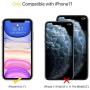Miracase Liquid Silicone Case Compatible with iPhone 11 6.1 inch(2019), Gel Rubber Full Body Protection Shockproof Cover Case Drop Protection Case (Lavender Gray)