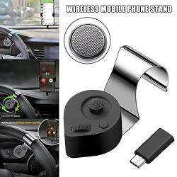 Wireless Mobile Phone Controller,Portable Car Wireless Mobile Phone Controller Fix to The Steering Wheel for Android 4.4,IOS13 and Above