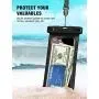 Mpow Universal Waterproof Case, IPX8 Waterproof Phone Pouch Dry Bag Compatible for iPhone 11/XS Max/XS/XR/X/8/8Plus/7/7Plus/6S/6 Galaxy S10/S9/S8 Note 10/9 Google Pixel HTC12 (Black+Black 2-Pack) Mpow Universal Waterproof Case, IPX8 Waterproof Phone Pouch Dry Bag Compatible for iPhone 11/XS Max/XS/XR/X/8/8Plus/7/7Plus/6S/6 Galaxy S10/S9/S8 Note 10/9 Google Pixel HTC12 (Black+Black 2-Pack)
