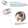 3 Packs Earbud Headphones with Remote & Microphone, SourceTon in Ear Earphone Stereo Sound Noise Isolating Tangle Free for Smartphones, Laptops, Gaming, Fits All 3.5mm Interface Device