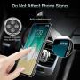 Air Vent Phone Holder, MEIDI Universal Magnetic Phone Car Mount 360 Rotation Cell Phone GPS Holder Compatible iPhone Samsung HTC and Mini Tablets(Silver)