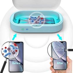 MIKOSI Cell Phone Cleaner Device With Aromatherapy Portable Phone Cleaner Box for iPhone Android For Ipods,Mp3 Players,Earphones,Toothbrushes, Watches,Toys, Pacifiers, Eyeglasses,Keys,Jewellery