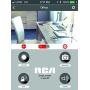 RCA WiFi Video Camera Home Security System with Motion Detection, 2 Way Talk and Night Vision. Works w/iPhone, Samsung, LG, Google or Any Smartphone or Wireless Device