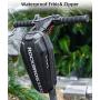 ROCK BROS Scooter Storage Bag Scooter Front Hanging Bag Waterproof Scooter Handlebar Bag for Xiaomi Mijia M365 / M365 Pro/Segway ES/Folding Bike EVA Hard Shell Scooter Frame Bag S-2L