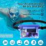 Yigou Waterproof Pouch Bag 2 Pack with Wist Strap Universal Dry Bag Case Prefect to Keep Your Phone Dry and Safe Idear for Boating Swimming Snorkeling Kayaking Beach Water Parks Fishing