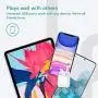 Multi-USB Wall Charger by Playa (4-Port Wall Charger Compatible w/iPhone 11, XS, XR, X, iPad, AirPods / S20, Note10 / Pixel 4, More) Phone Charger