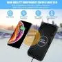 Fast Wireless Car Qi Charger, 10W Wireless Charging Pad Phone Holder, Non Slip Dashboard Wireless Charging Mat for iPhone and Samsung and All Other Qi Enabled Devices Fast Wireless Car Qi Charger, 10W Wireless Charging Pad Phone Holder, Non Slip Dashboard Wireless Charging Mat for iPhone and Samsung and All Other Qi Enabled Devices