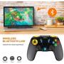 Wireless Game Controller INTSUN Gamepad Joystick Gaming Controller 4.0 Wireless Transmission with Telescopic Controller for Android TV/Android TV Box/Android Tablet/Android Smart Phone/PC