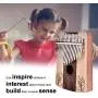 17 Key Kalimba Thumb Piano, Four-leaf Clover Pattern Finger Piano 17 Tone Musical Instrument Toy with Tuning Tool Sticker Storage Bag 17 Key Kalimba Thumb Piano, Four-leaf Clover Pattern Finger Piano 17 Tone Musical Instrument Toy with Tuning Tool Sticker Storage Bag
