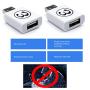 ET USB Data Blocker for Cell Phone | 4th Gen Defender Sync Stop Juice Jacking Prevention | Public Charging Virus Protection for All Phones Tablets and Devices | Cool Travel Accessories (2 Pack)