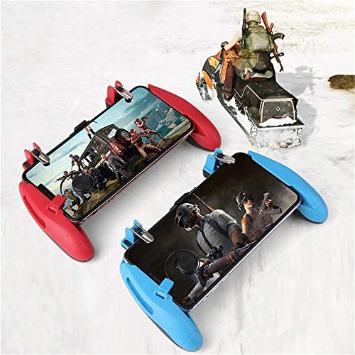 PinShang Z8 Mobile Gamepad Controller Stretchable Game Pad Joystick PUBG Game Fire Button Aim Key L1R1 Shooter Trigger with Phone Holder