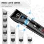 Ceenwes Quiet Hair Clippers for Men, Cordless Hair Trimmer Beard Trimmer Men Haircut Kit Rechargeable Waterproof with LED Display for Families