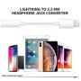 [Apple MFi Certified] Apple Lightning to 3.5 mm Earbuds/Headphones/Earphones Jack Adapter Cord Dongle Aux Cable Converter Accessories Compatible with iPhone 11/Xs/XR/X/8,7/8,7 Plus/ipad-IOS13-2 Pack